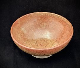 Bowl with Shino glaze C10 Reduction